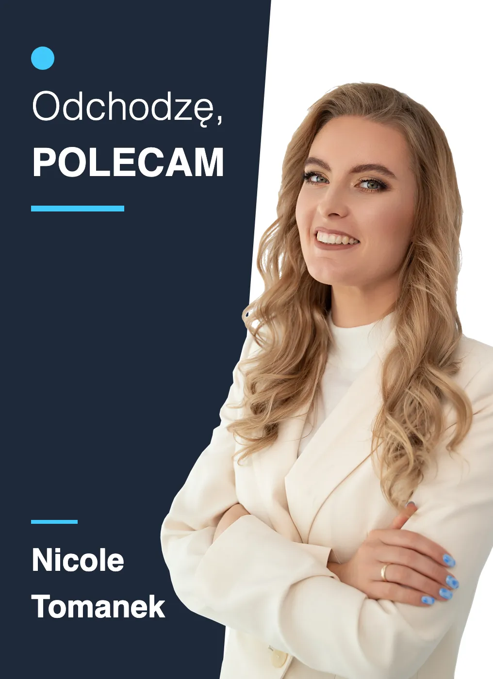 Odchodzę, polecam - Okładka e-booka